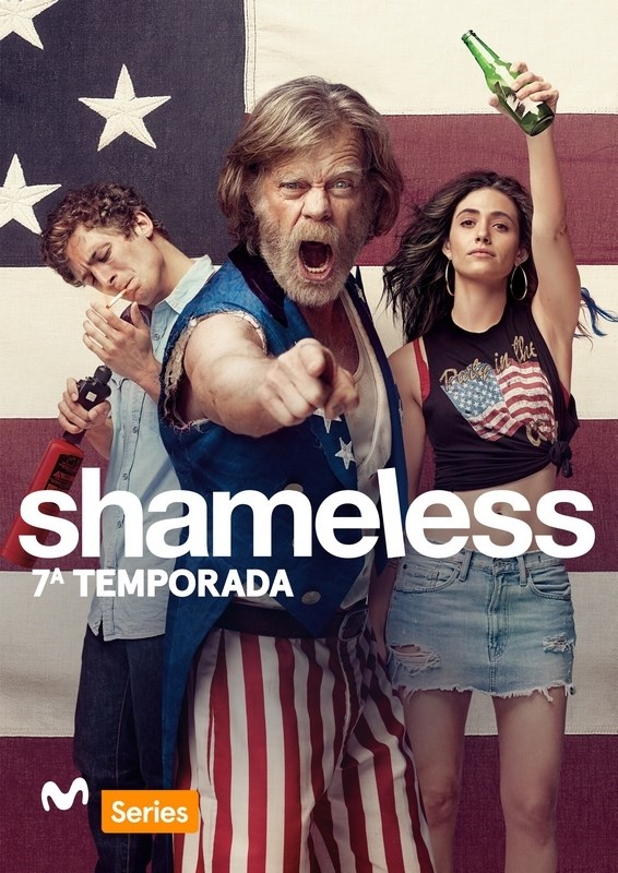 

Постер к сериалу "Бесстыдники" (Shameless) A4