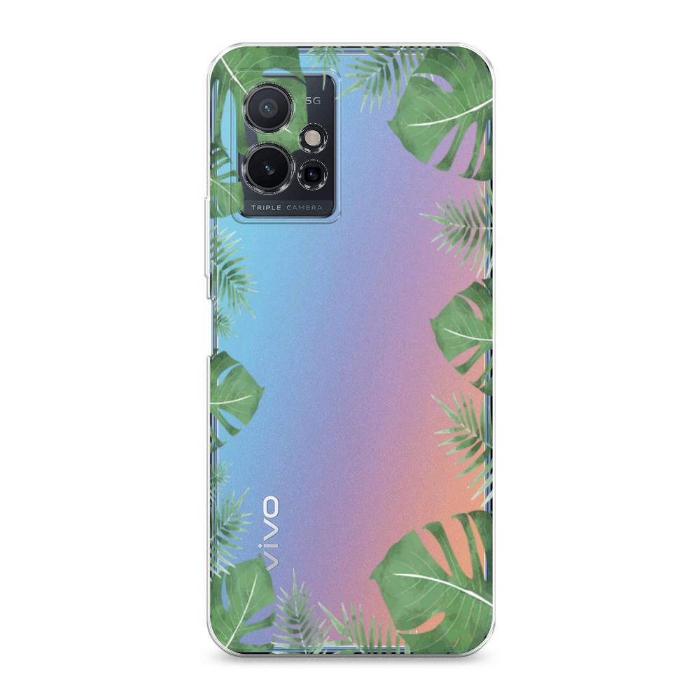 

Чехол Awog на Vivo Y75 5G "Листья папоротника рамка", Разноцветный, 266250-8