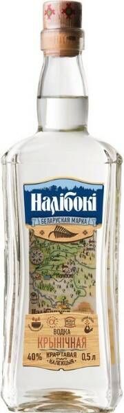

Водка Налибоки Родниковая 40% 0,5л