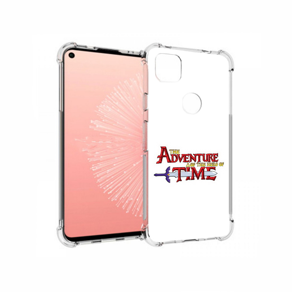 

Чехол MyPads Tocco для Google Pixel 4A время приключений логотип, Прозрачный, Tocco