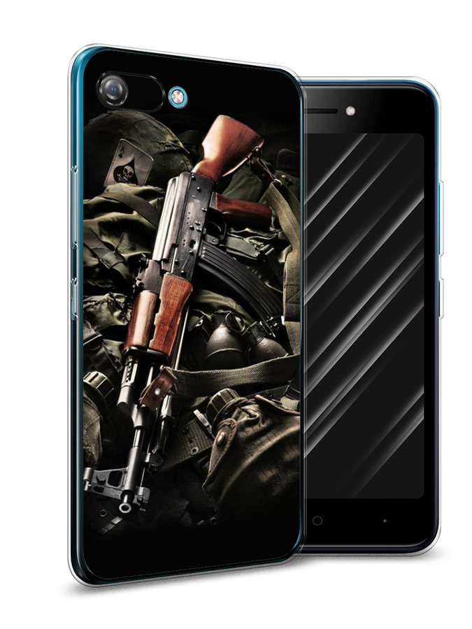 

Чехол Awog на Itel A25/A35 "Автомат", Разноцветный, 3200250-5