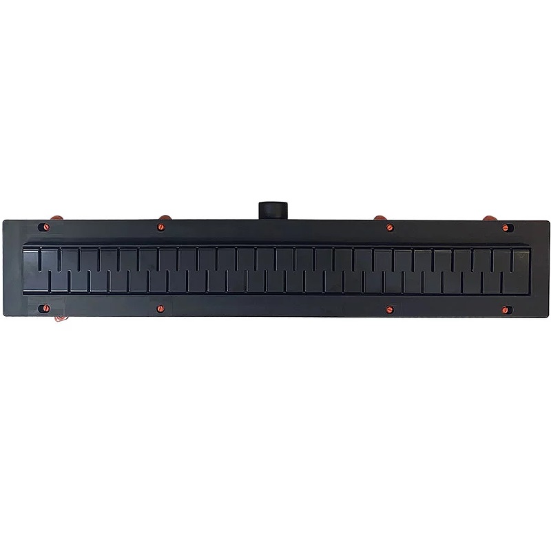 

Душевой лоток Veconi MCH Medium Black V450MB с решёткой из нержавеющей стали, Черный