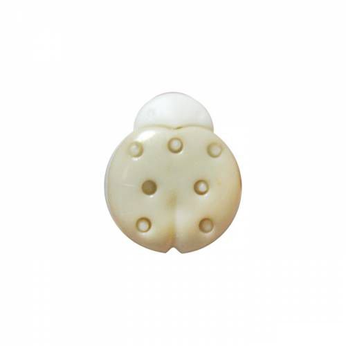 

Пуговица АЙРИС 'Божья коровка', CY 1415, 24L, ДУ (Ю), 36 шт (бежевый)