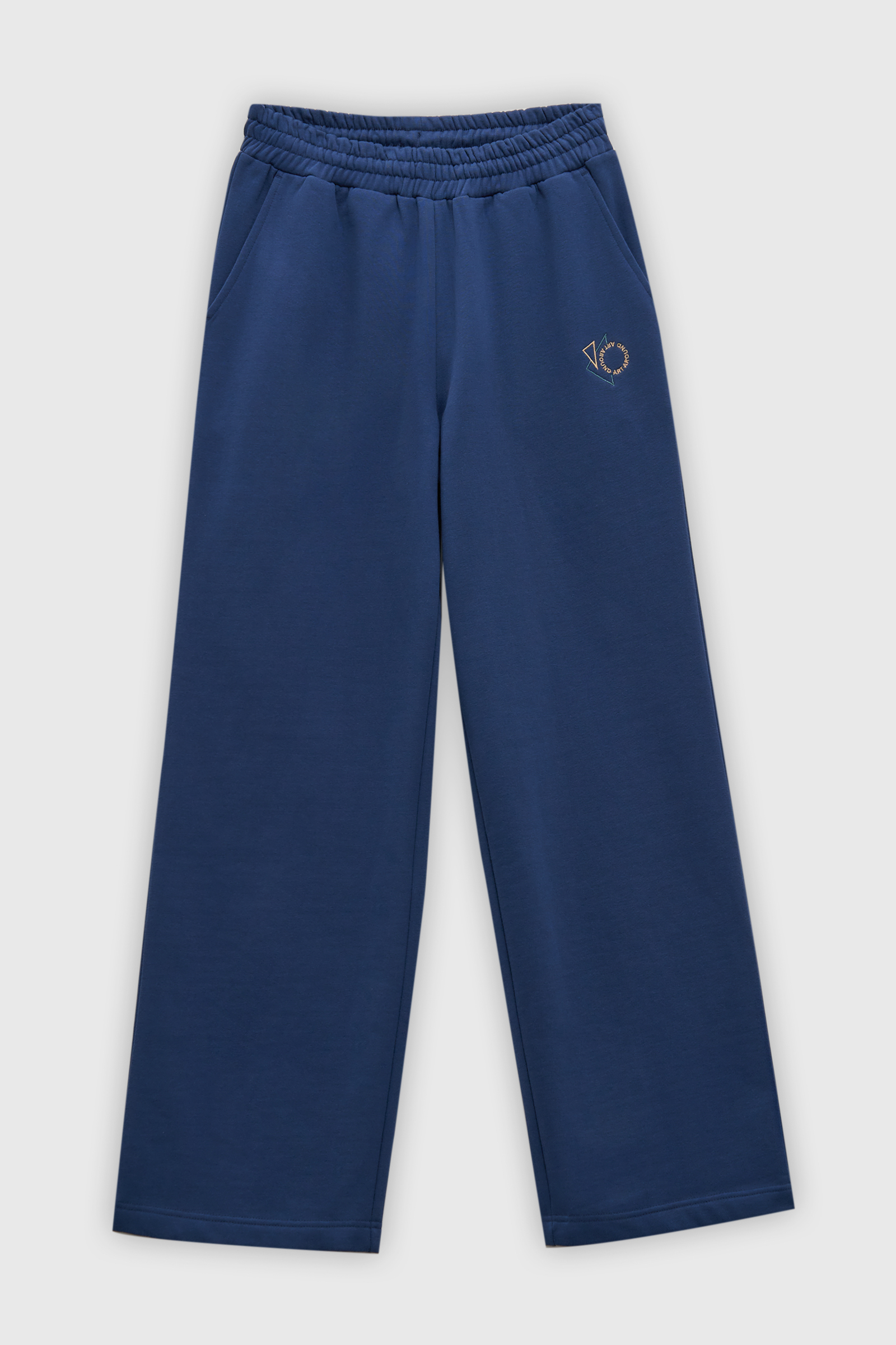 

Спортивные брюки женские Finn Flare FAD110180 синие S, Синий, FAD110180