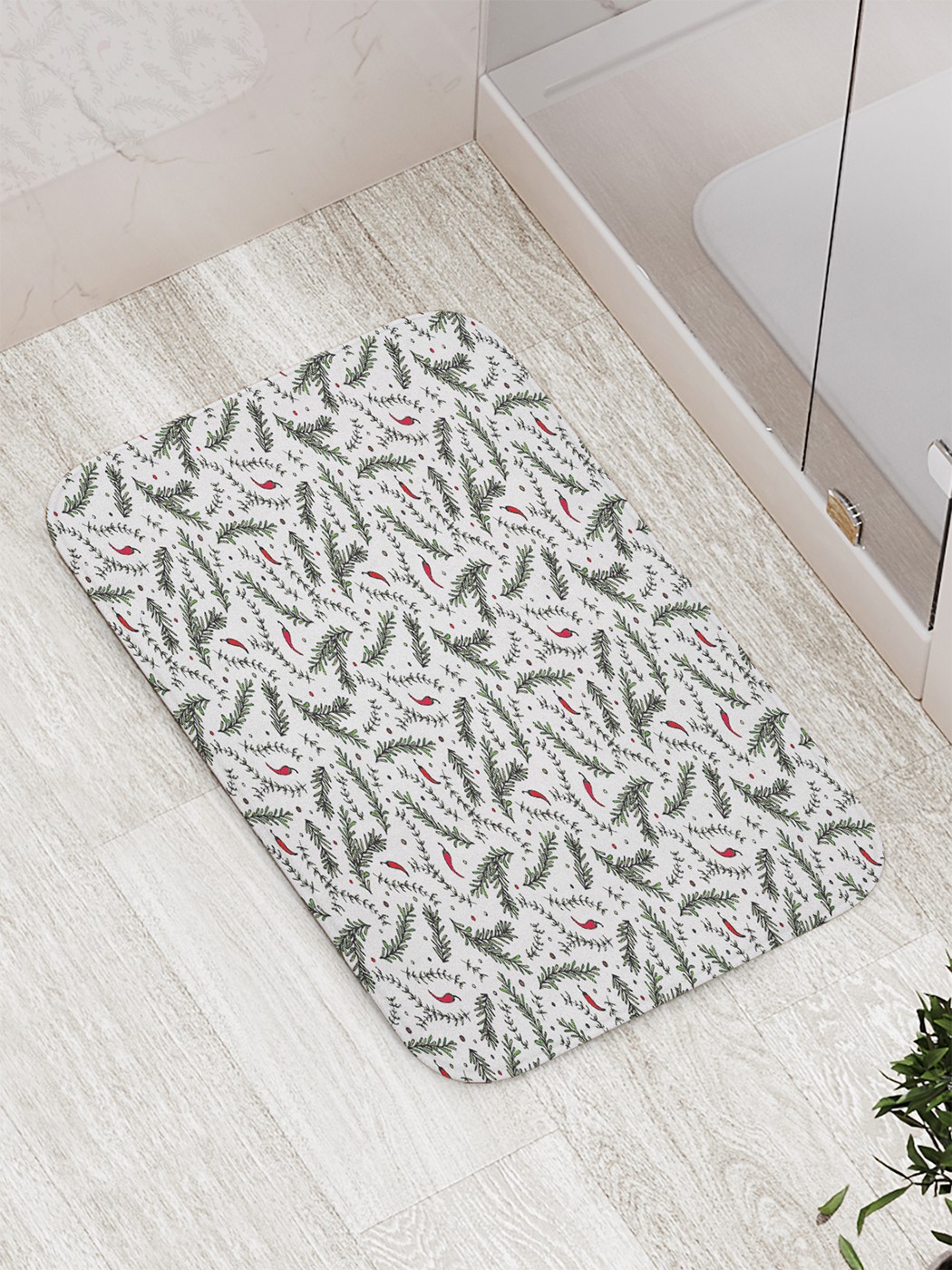 

Коврик противоскользящий для ванной, сауны, бассейна, 77х52 см bath_88095 JoyArty