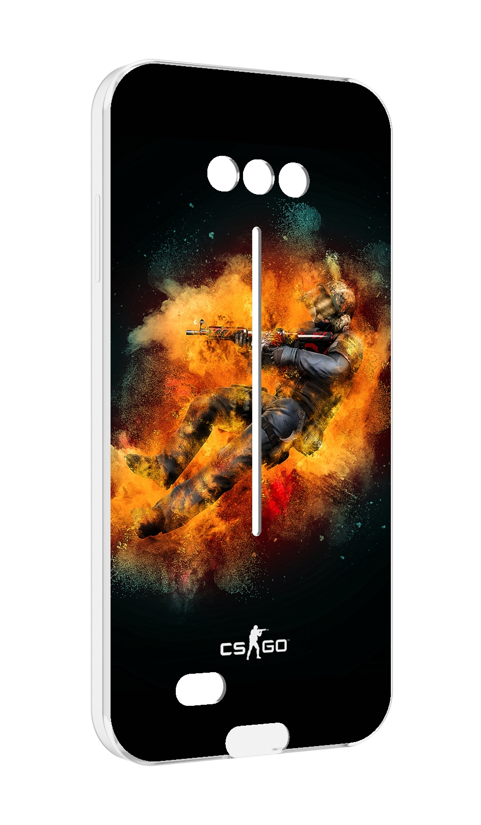 

Чехол MyPads CS-go-Контр-террорист мужской для Doogee S41/S41 Pro противоударный, Tocco