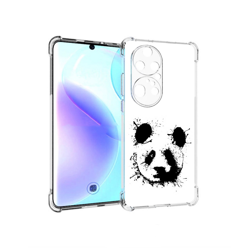 

Чехол MyPads Tocco для Huawei P50 Pro клякса-панда, Прозрачный, Tocco