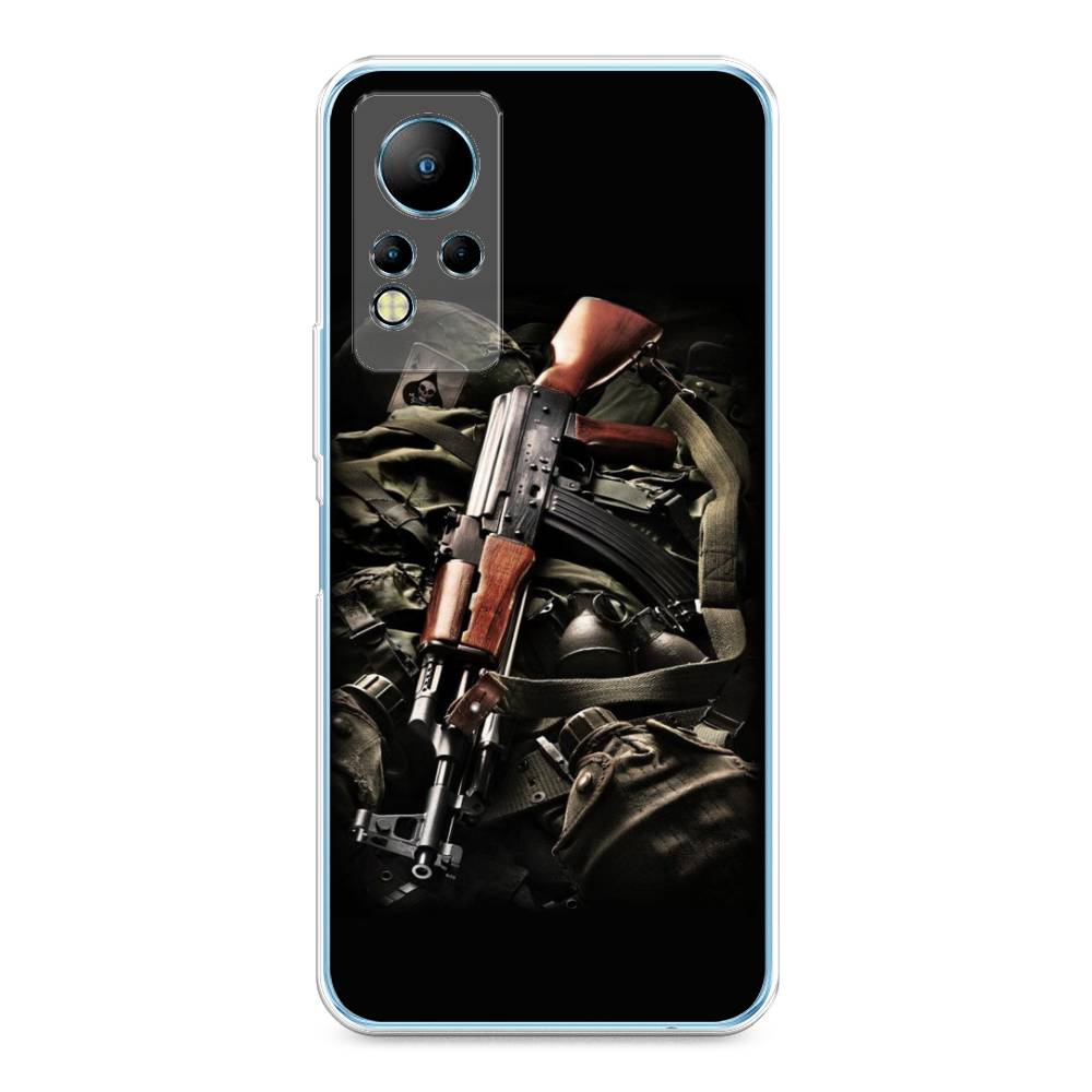 

Чехол Awog на Infinix Note 12 G88 "Автомат", Разноцветный, 3101850-5