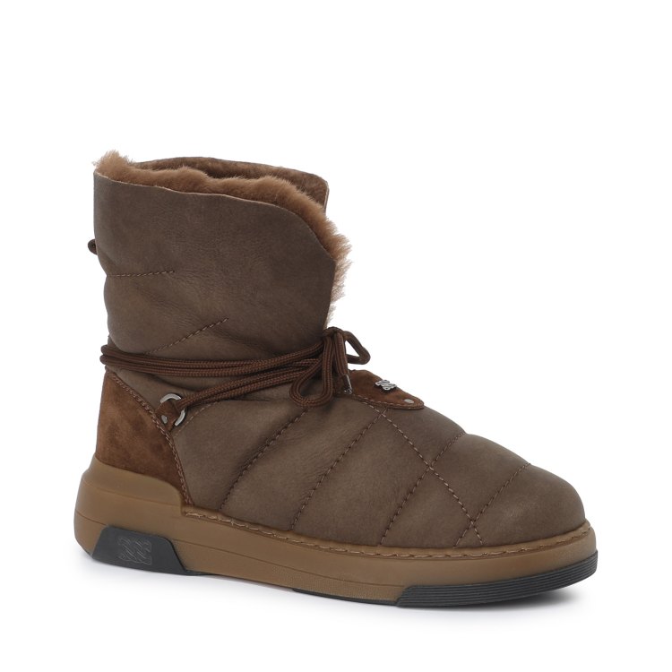 

Дутики женские Casadei 2X887T0211 коричневые 39 EU, 2X887T0211