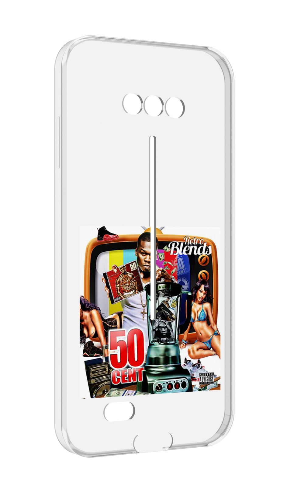 

Чехол MyPads 50 Cent - Retro 50 Cent Blends для Doogee S41/S41 Pro противоударный, Tocco