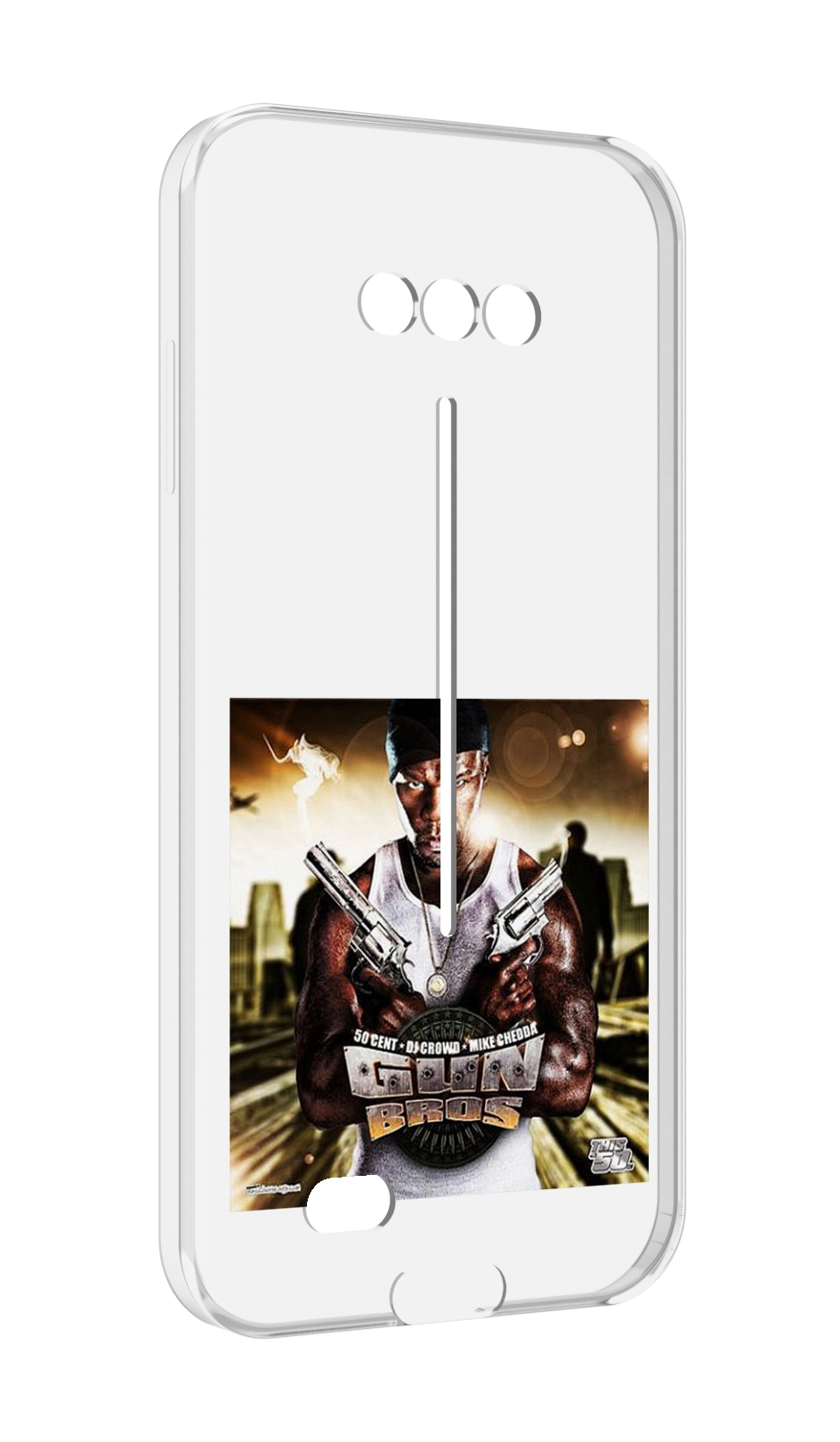 

Чехол MyPads 50 Cent - Gun Bros для Doogee S41/S41 Pro противоударный, Tocco