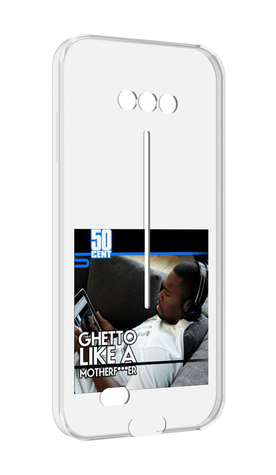 

Чехол MyPads 50 Cent - Ghetto Like A Motherfucker для Doogee S41/S41 Pro противоударный, Tocco