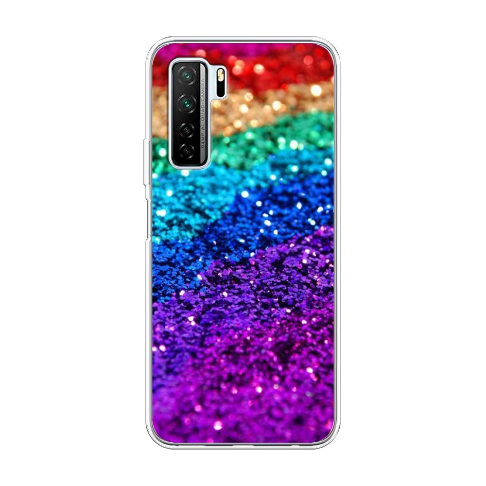 

Чехол Awog на Honor 30S (Global) "Блестящая радуга рисунок", Разноцветный, 6102850-3