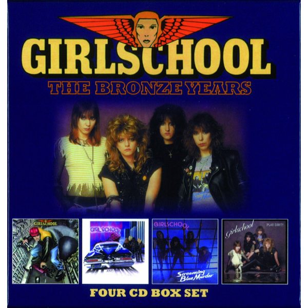 GirlsSchool The Bronze Years (4CD)