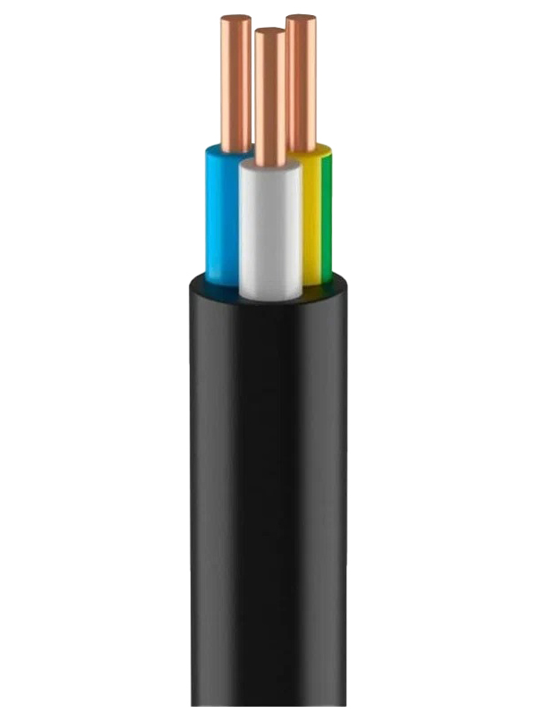 Кабель ВВГнг(А)-LS 3х10 ОК (N PE) 0.66кВ (м) Агрокабель 9902