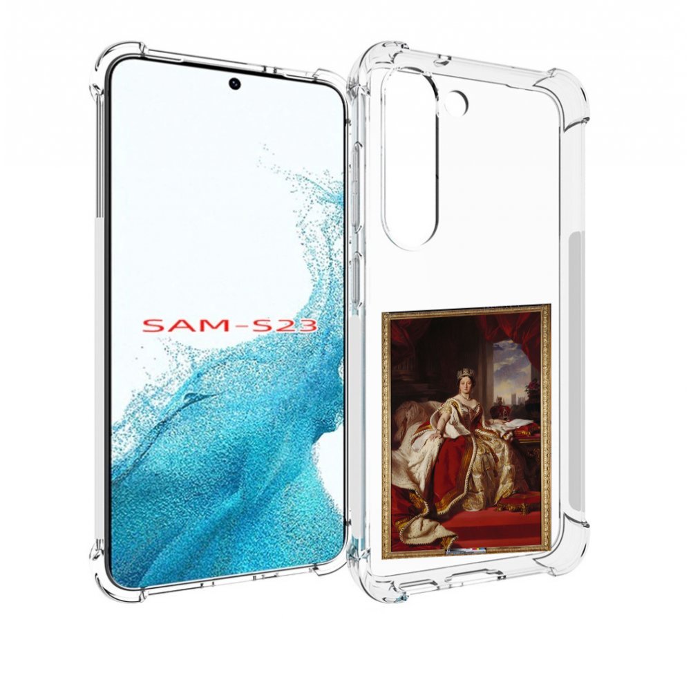 

Чехол MyPads елизавета-2 для Samsung Galaxy S23, Прозрачный, Tocco