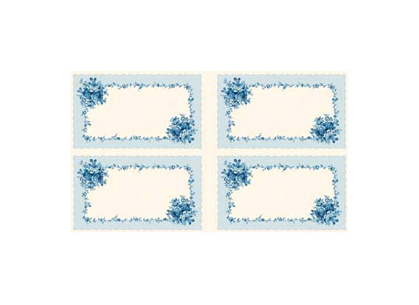 

Ткань Peppy Symphony rose panel 4617 25393 BLU1 60x110 см 146+/-5 г/м2, Белый