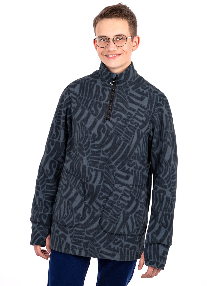 

Толстовка детская NIKASTYLE 4т8323, черный, 104, 4т8323