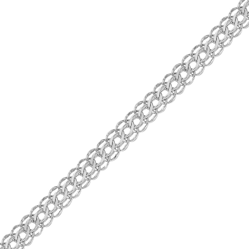 

Цепочка из серебра 60 см 585Gold 804003104, Серебристый, 804003104