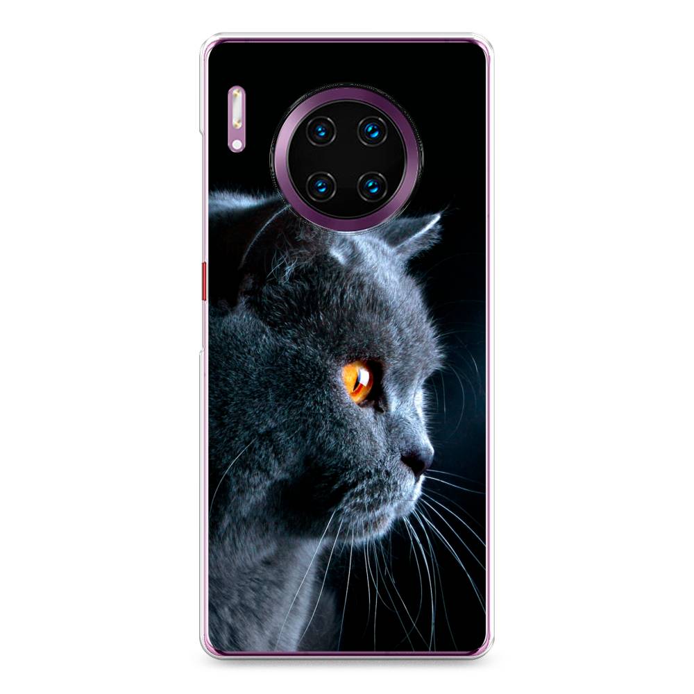 

Чехол Awog на Huawei Mate 30 Pro "Благородный кот британец", Черный;серый;оранжевый, 610450-2