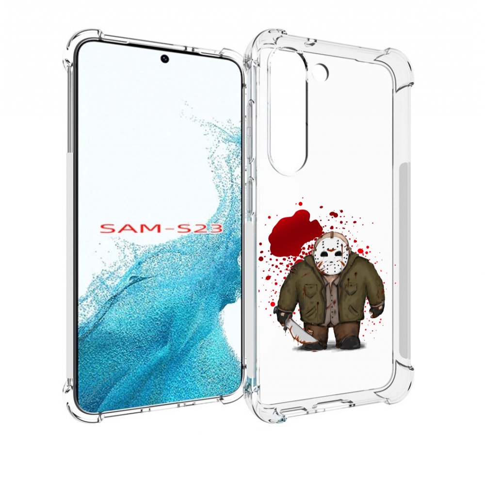 

Чехол MyPads джейсон для Samsung Galaxy S23, Прозрачный, Tocco