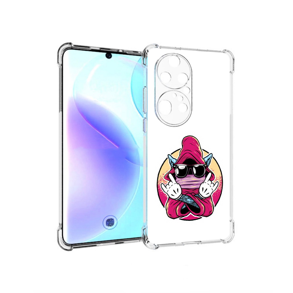 

Чехол MyPads Tocco для Huawei P50 Pro йоу, Прозрачный, Tocco