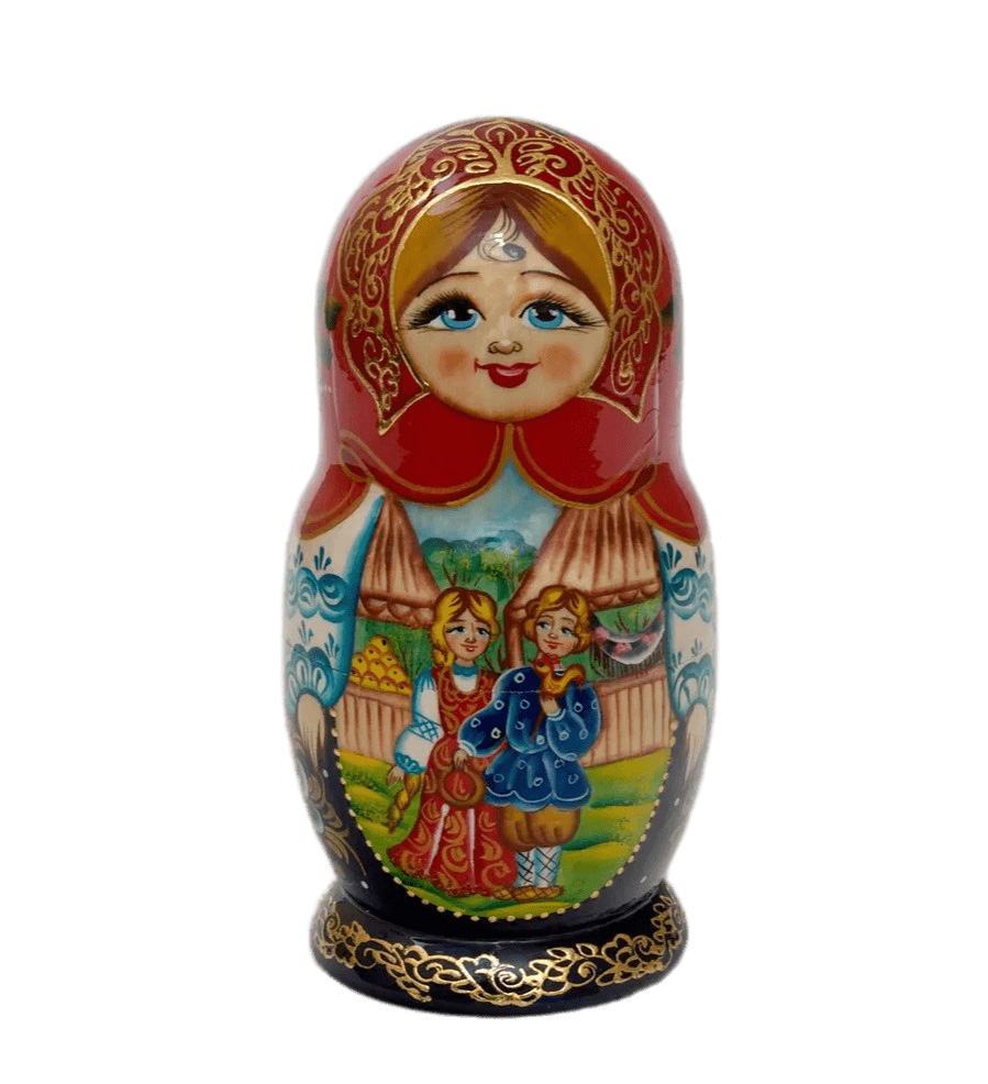 

Матрешка Маруся, Разноцветный
