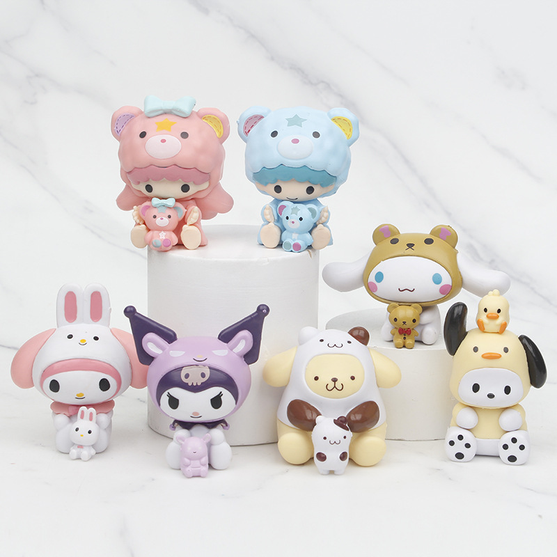 

Набор фигурок NoBrand My Melody: Hello Kitty