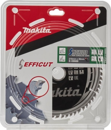 фото Диск пильный makita efficut, 216x30x2/1.5x60t по дереву