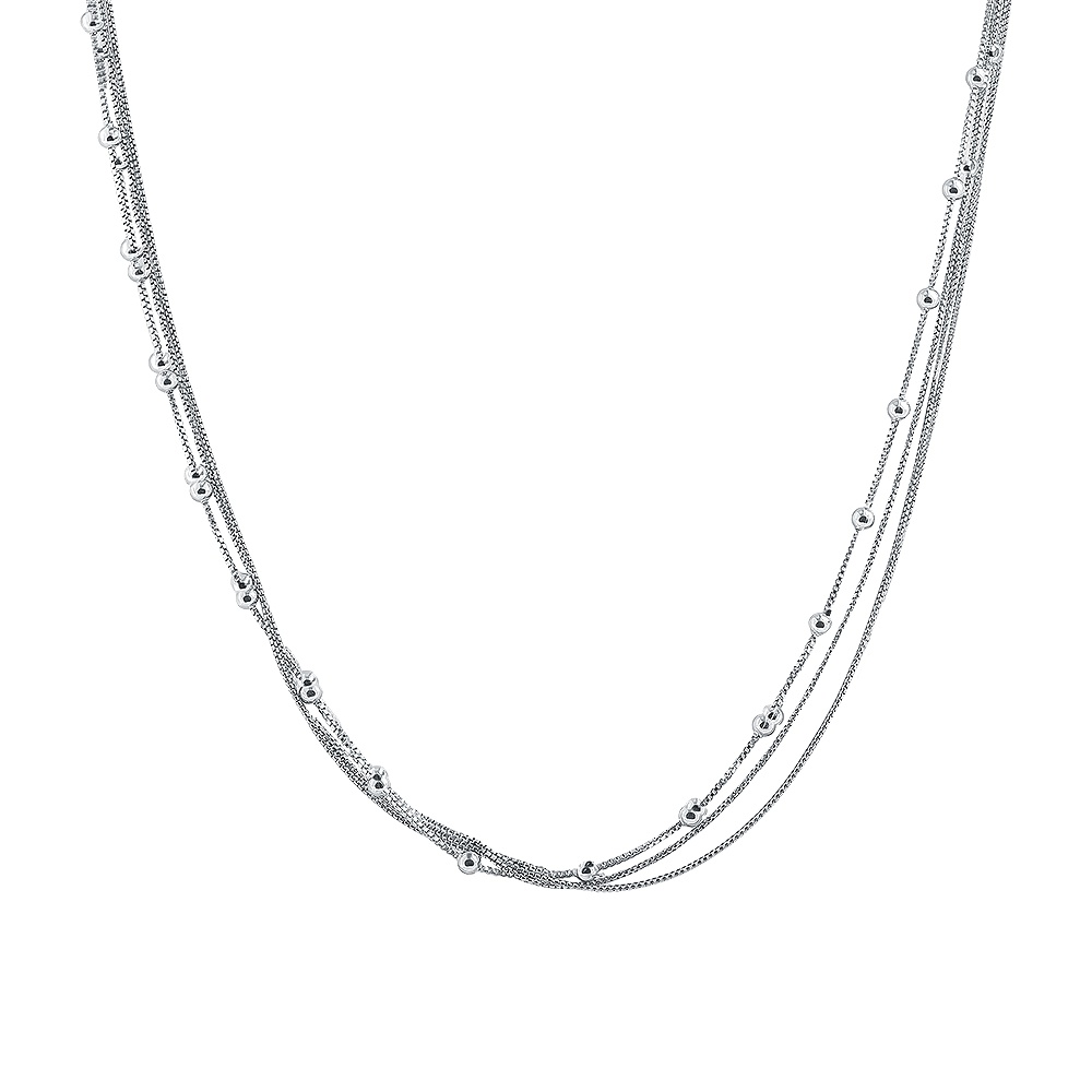 

Цепочка из серебра без вставки 45 см 585Gold 804002340, 804002340