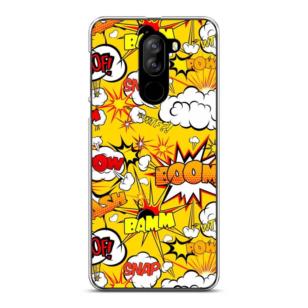 

Чехол на Doogee X60L "Поп Арт эффекты", Желтый;белый;оранжевый, 220550-6