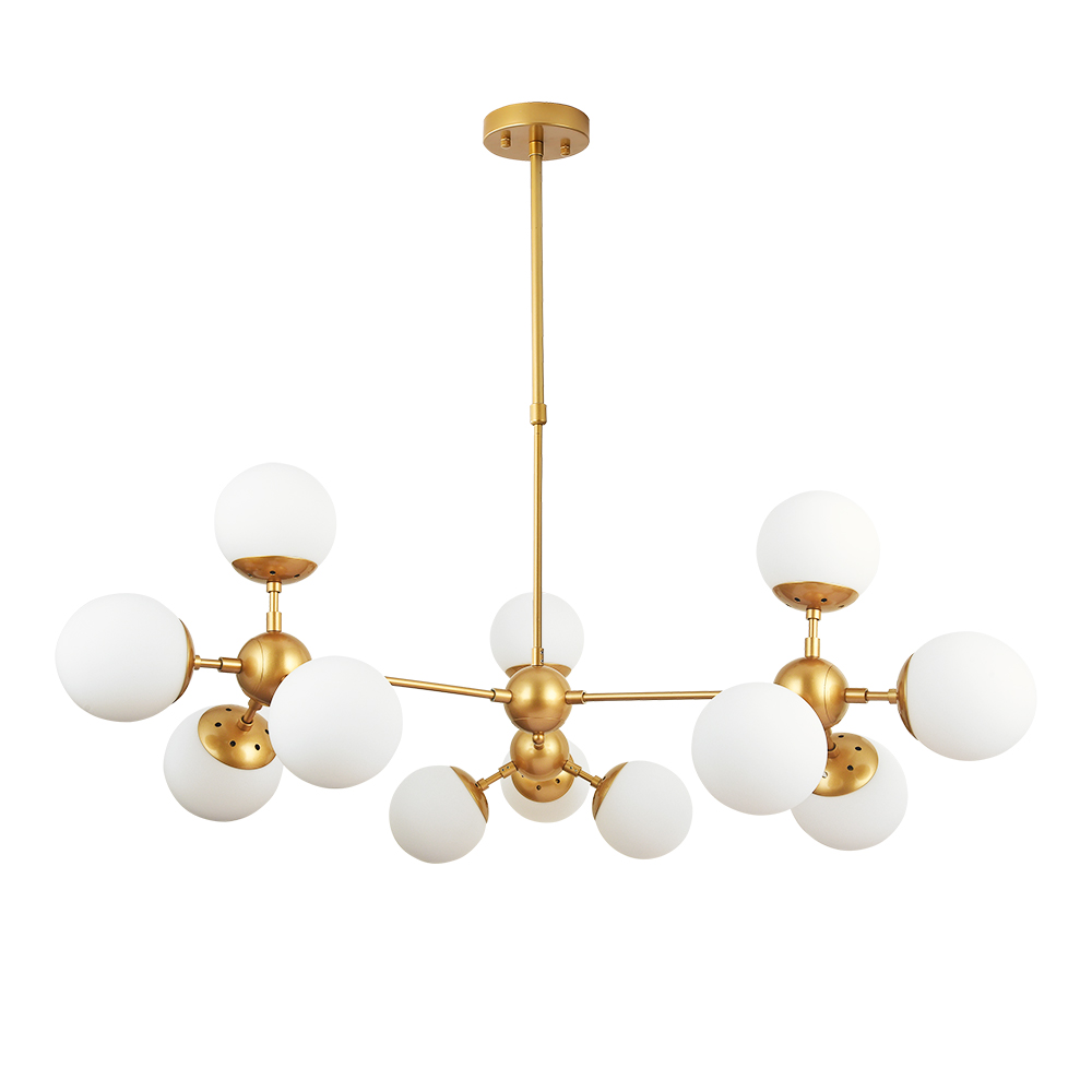 

Люстра на штанге Arte Lamp BOLLA A1664SP-12GO, BOLLA