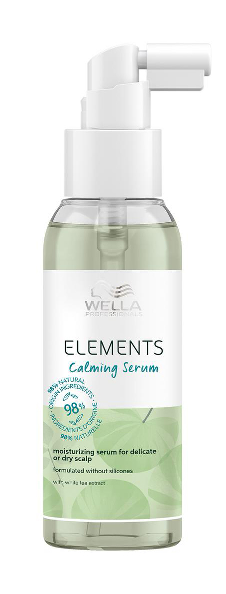 Сыворотка Wella Professionals Elements Calming Serum 100 мл успокаивающая сыворотка elements wella 100 мл