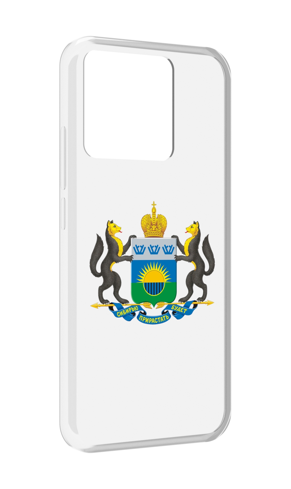 

Чехол MyPads Tocco для Xiaomi Redmi 10A герб-тюменская-область, Прозрачный, Tocco