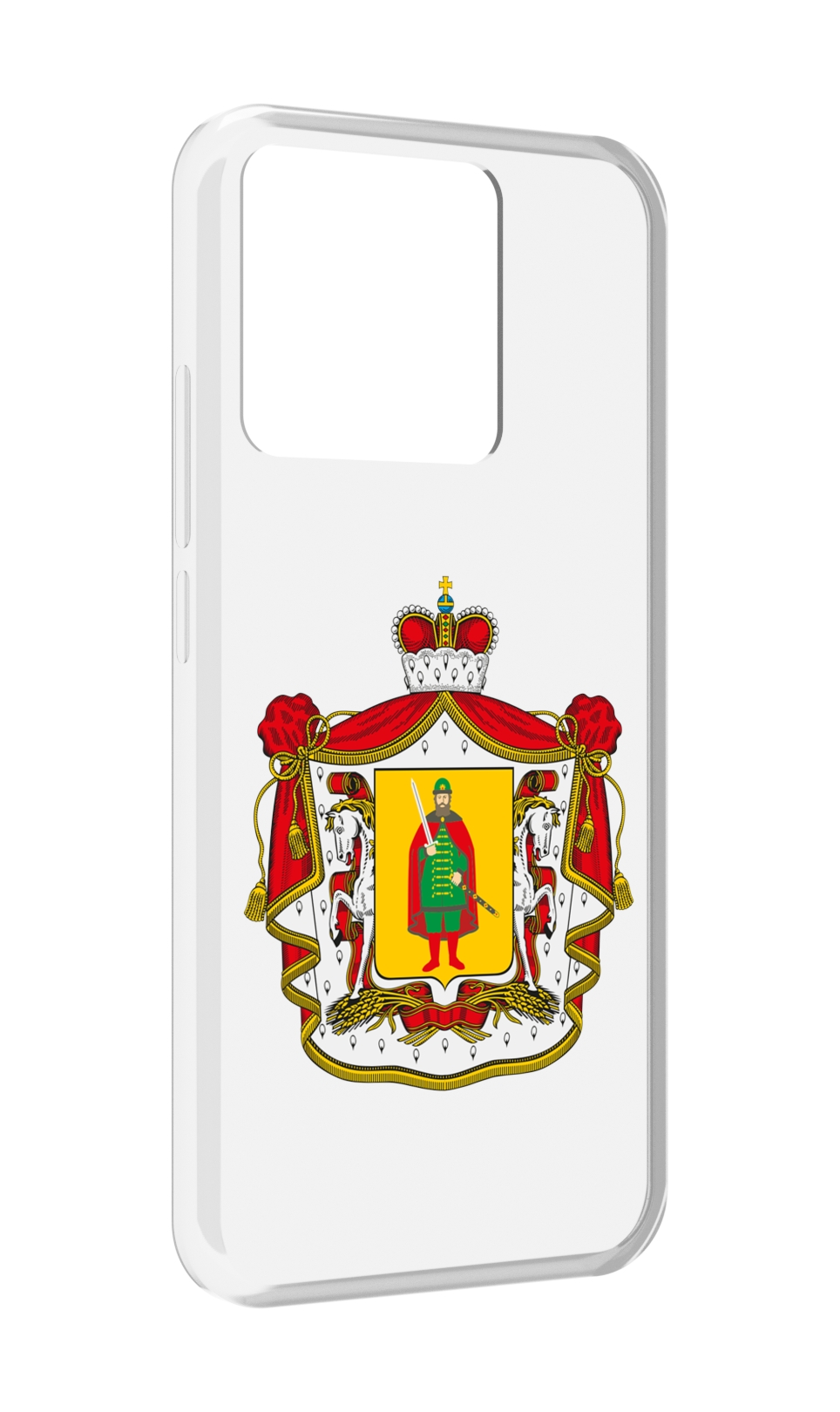 

Чехол MyPads Tocco для Xiaomi Redmi 10A герб-рязанская-область, Прозрачный, Tocco