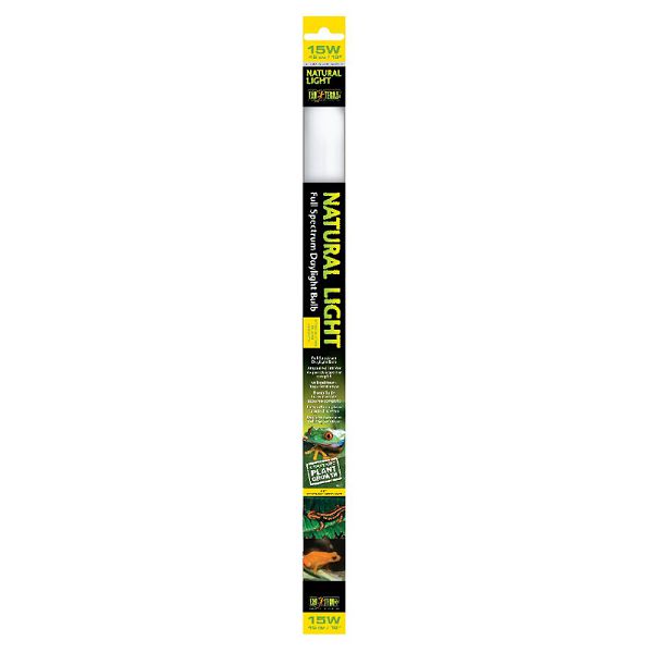 фото Exo terra лампа exo terra reptile natural light т8 14 вт, 38 см