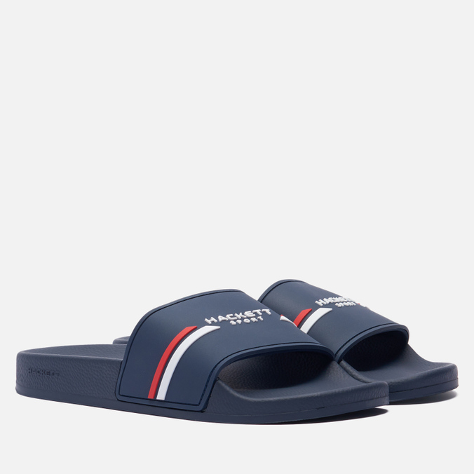 

Мужские сланцы Hackett Slider Sport синий, размер 45 EU, Slider Sport
