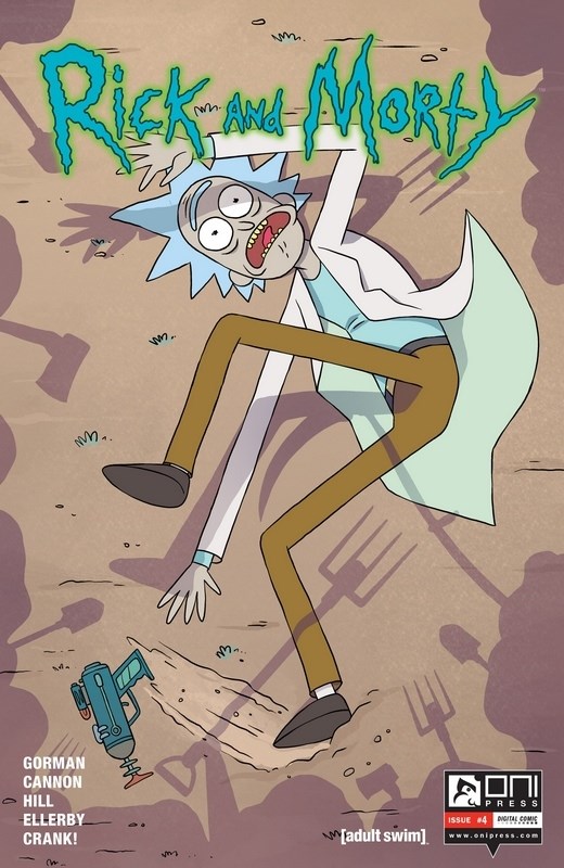 

Постер к мультфильму "Рик и Морти" (Rick and Morty) 50x70 см