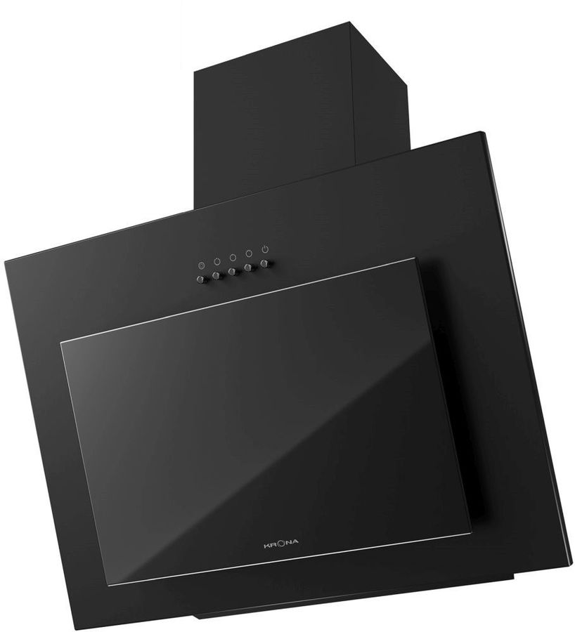

Вытяжка настенная Krona Freya 600 черный (1 мотор)