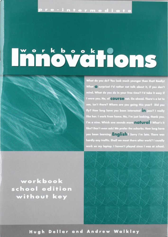 

Книга Innovations Pre-Intermediate Workbook without key