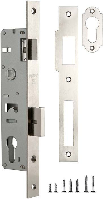 

Корпус узкопрофильного замка с защелкой fuaro 153-30/85 cp хром