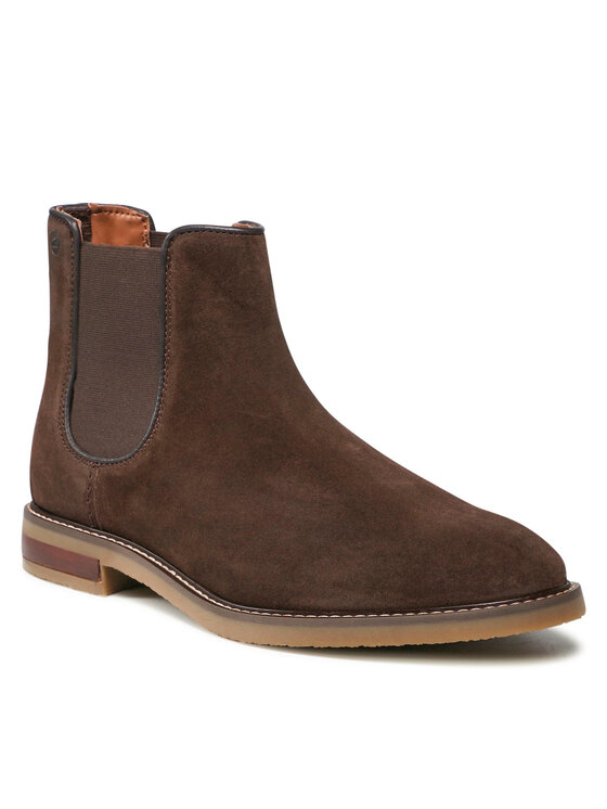 

Ботинки Jaxen Chelsea 261628067 Clarks Коричневый 41 EU, Jaxen Chelsea 261628067