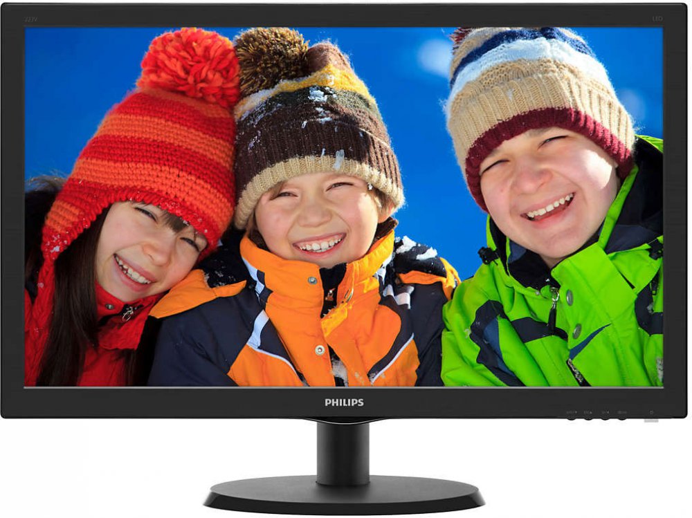 

21.5" монитор Philips 223V5LHSB2 черный 75Hz 1920x1080 TN, 223V5LHSB2