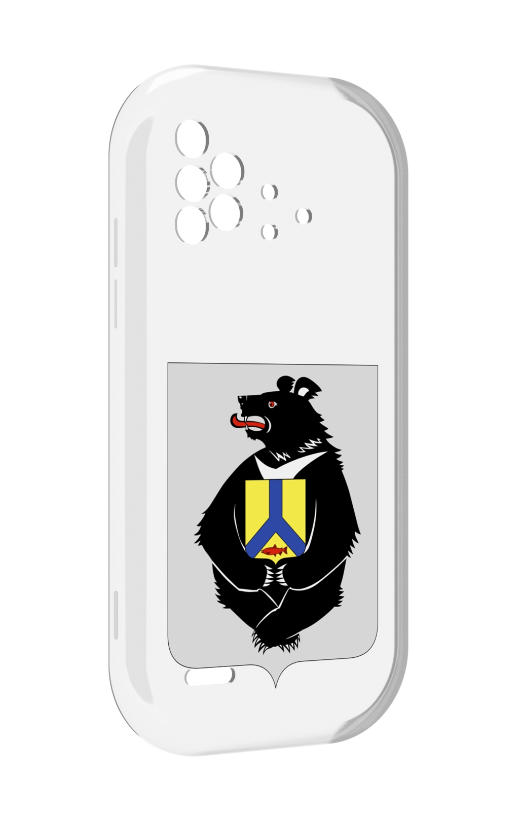 

Чехол MyPads герб-хабаровскии-краи для UMIDIGI Bison X10 / X10 Pro, Прозрачный, Tocco