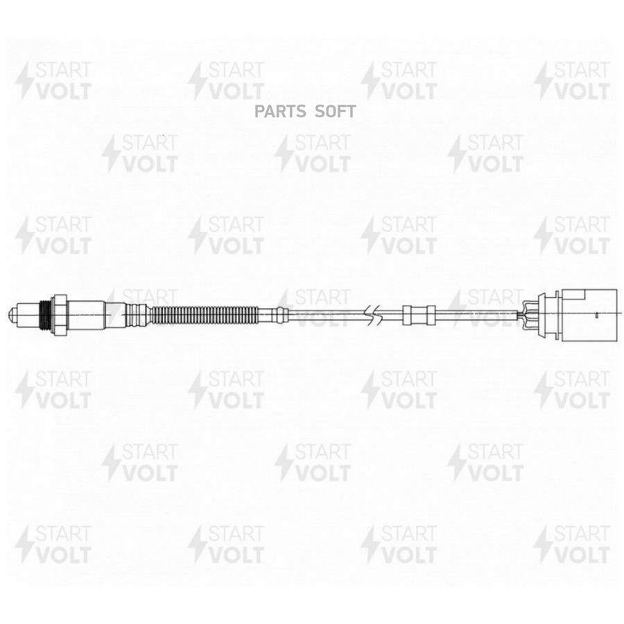 

Датчик кисл. для а/м VAG Octavia (96-)/Golf IV (97-) 1.4i 590 мм после кат. (VS-OS 1938)