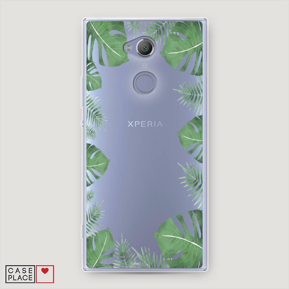 

Чехол Awog на Sony Xperia XA2 Ultra "Листья папоротника рамка", Разноцветный, 53250-8