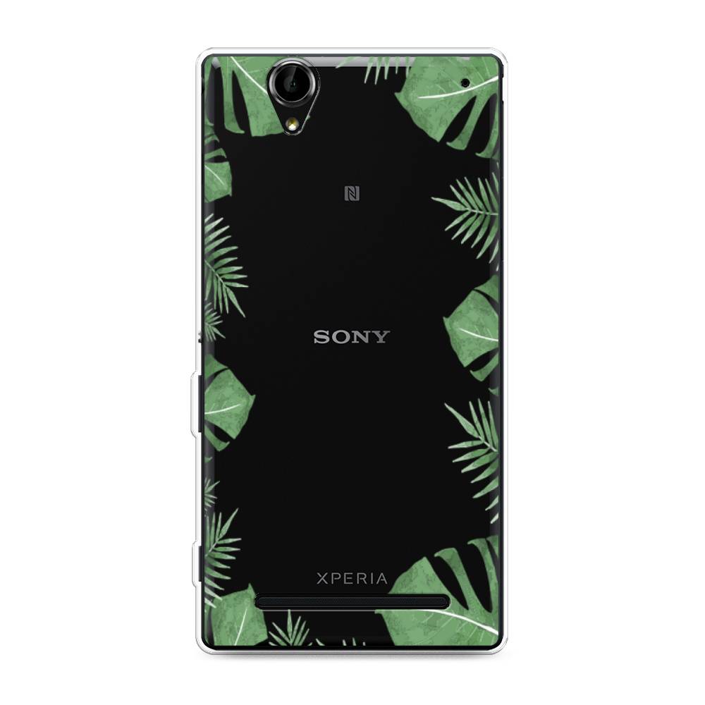

Чехол Awog на Sony Xperia T2 Ultra "Листья папоротника рамка", Разноцветный, 50950-8