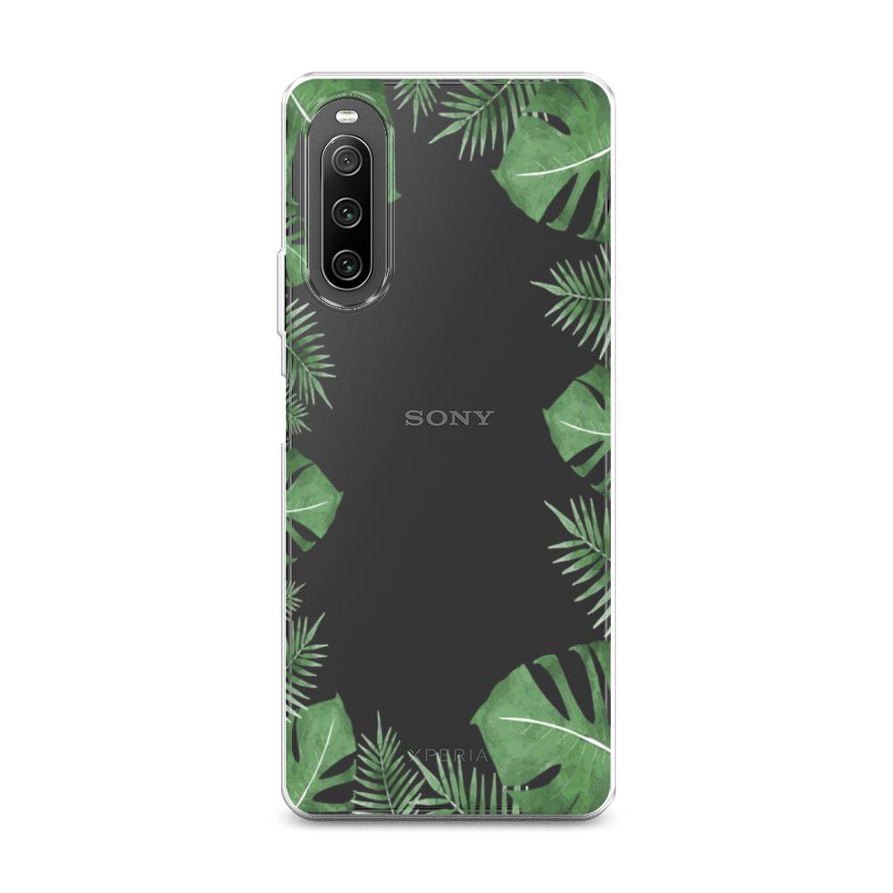 

Чехол Awog на Sony Xperia 10 IV "Листья папоротника рамка", Разноцветный, 55250-8