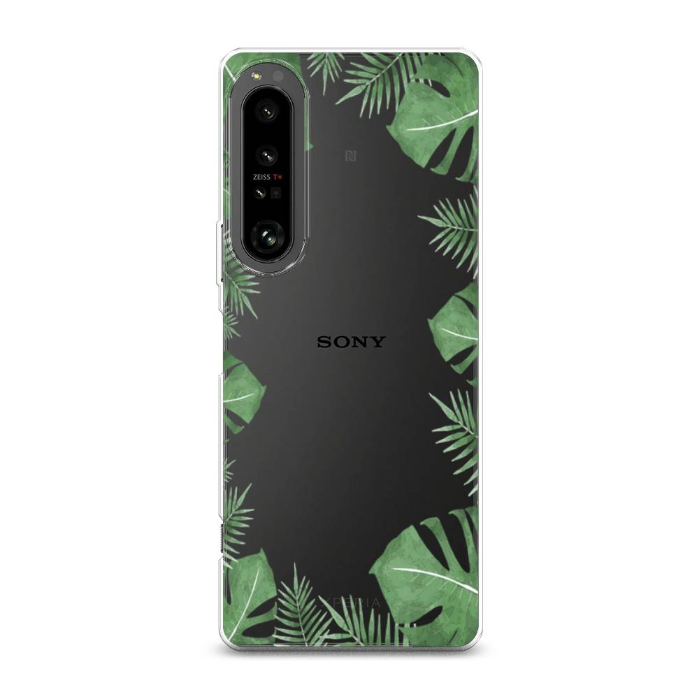 

Чехол Awog на Sony Xperia 1 IV "Листья папоротника рамка", Разноцветный, 55150-8