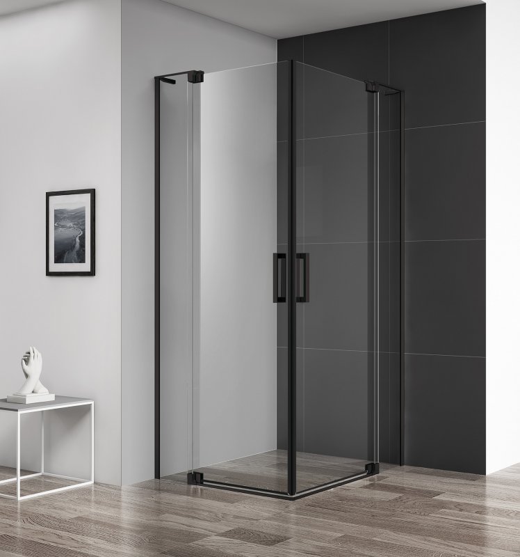 

Душевой уголок Cezares Slider AH 2 70/80 80/90 C NERO